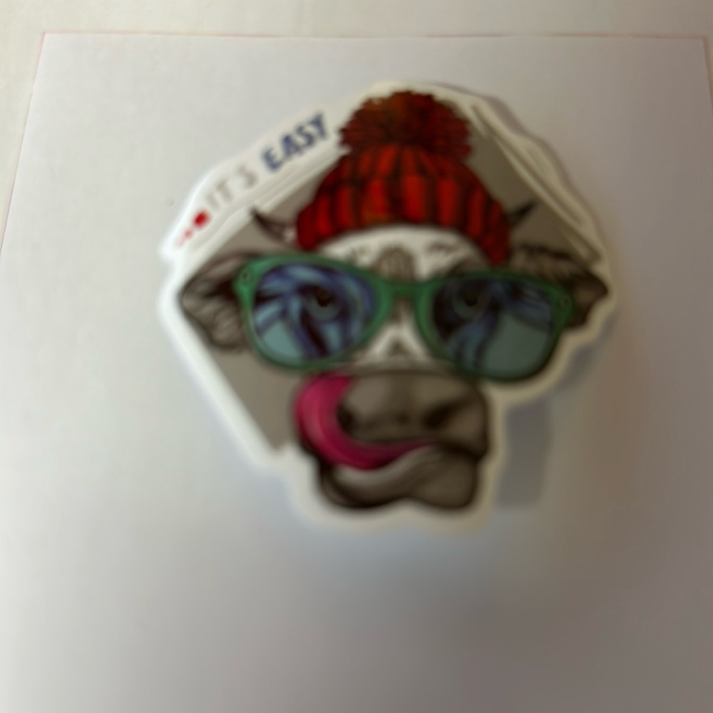 Cow Sticker